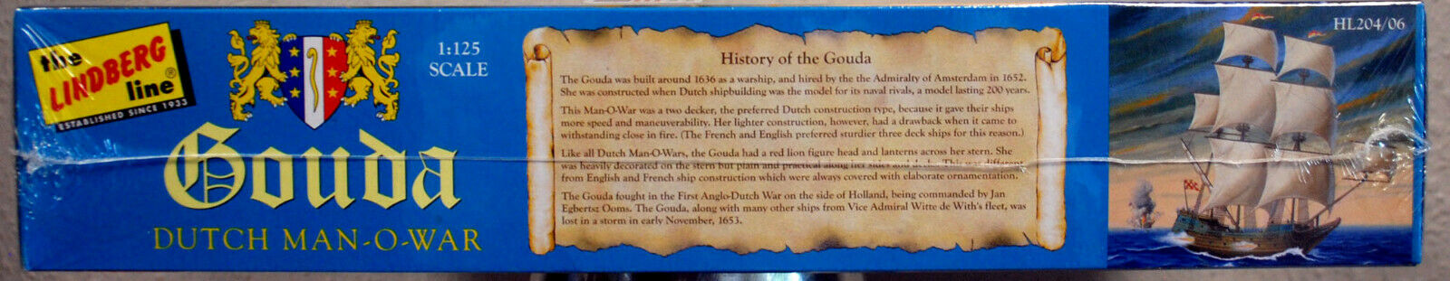 Lindberg 204 Dutch Man-o-war Gouda 1:125