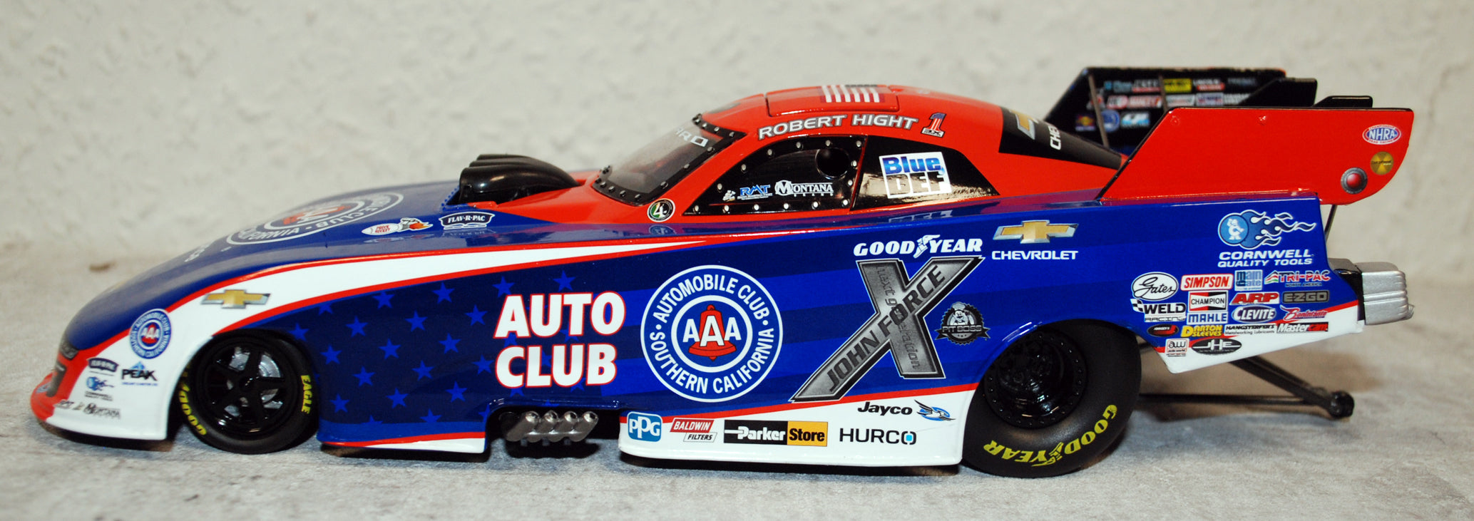 Autoworld CP7682 2020 Chevrolet Camaro NHRA Funny Car AAA Southern Califor 1:24