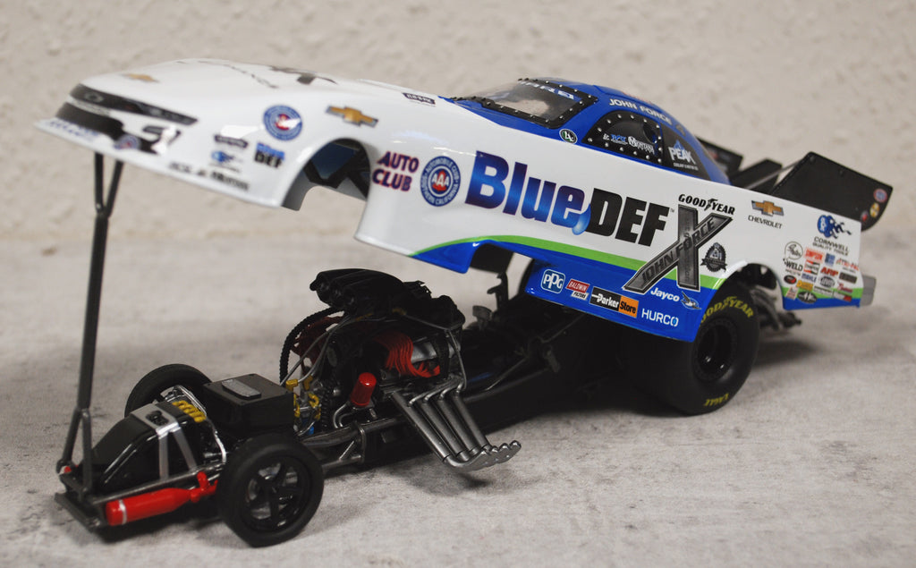 Autoworld CP7681 2020 Chevrolet Camaro NHRA Funny Car Blue Def 1:24
