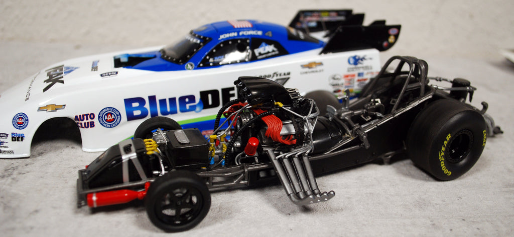 Autoworld CP7681 2020 Chevrolet Camaro NHRA Funny Car Blue Def 1:24