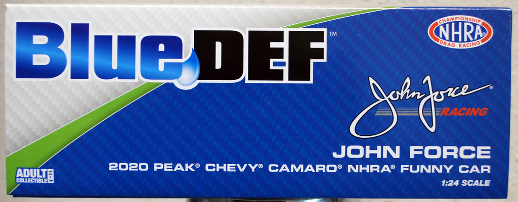 Autoworld CP7681 2020 Chevrolet Camaro NHRA Funny Car Blue Def 1:24