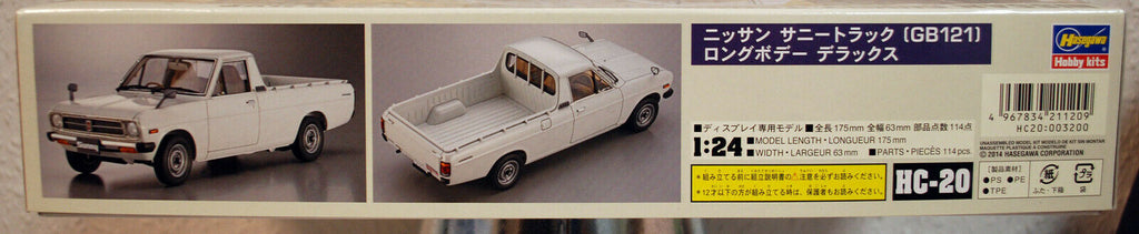 1979 Nissan Sunny Pickup ( GB 121 ) Long Body 1:24 Hasegawa 21120