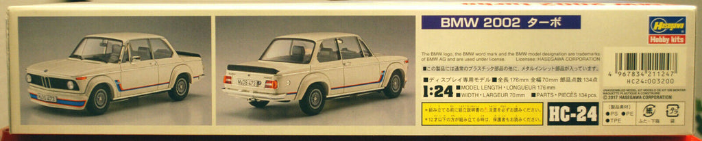 1973 BMW 2002 Turb0 1:24 Hasegawa 21124 neu 2017 new tool