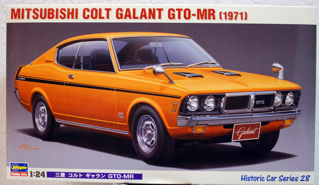 1971 Mitsubishi Colt Galant GTO-MR Dodge Colt 1:24 Hasegawa 21128 neu 2018