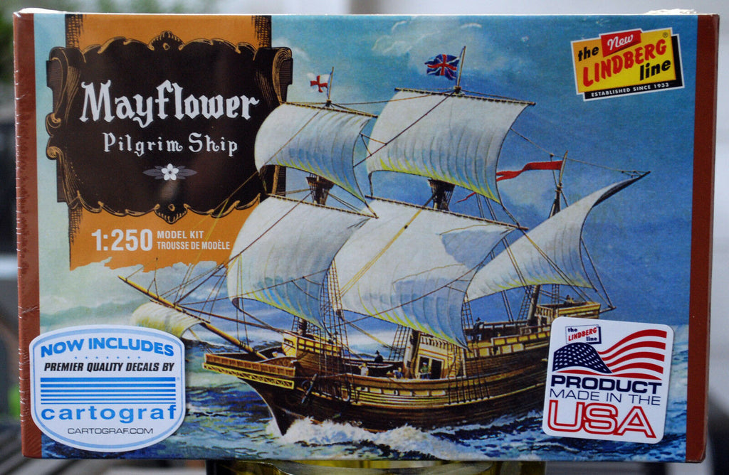 1620 Mayflower Pilgerschiff 17. Jhdt. 1:250 Lindberg 215