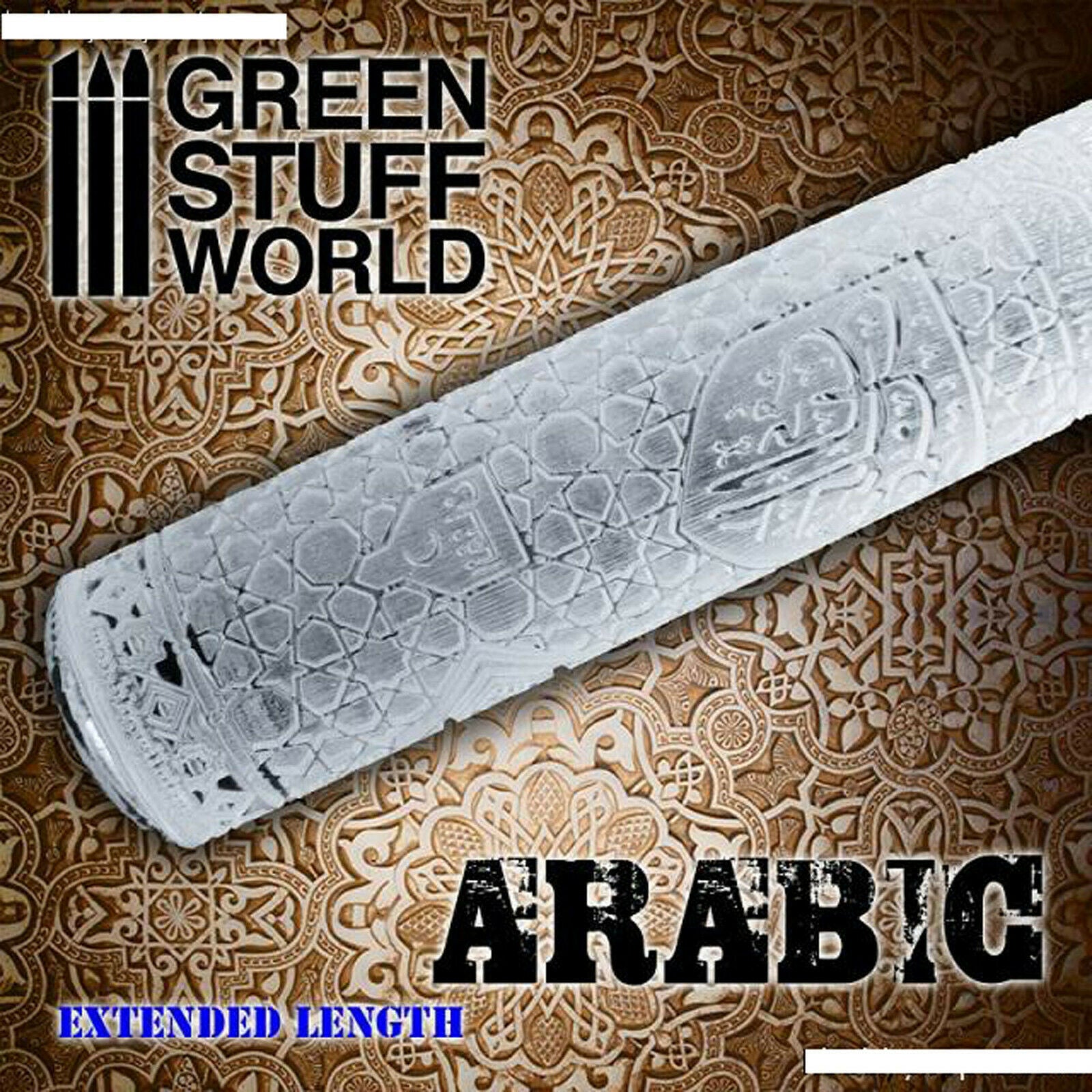 Relief Rollen Präge Rolle Rolling Pin Diorama Vignette Green Stuff World