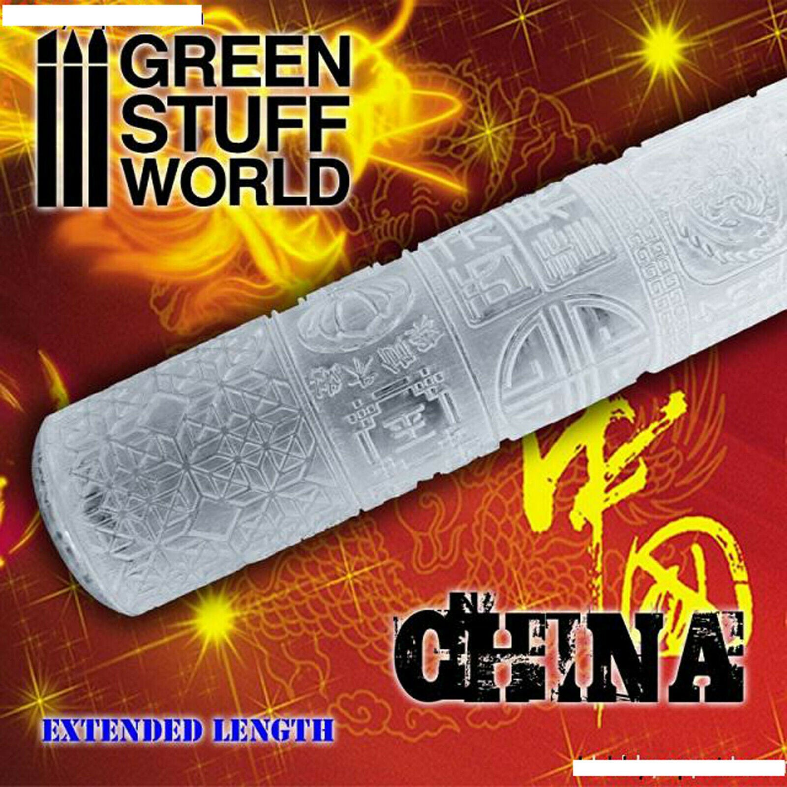 Relief Rollen Präge Rolle Rolling Pin Diorama Vignette Green Stuff World