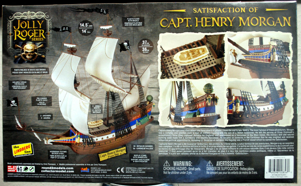 Lindberg 219 Mitte 17. Jh. Capt. Henry Morgan Satisfaction 1:130
