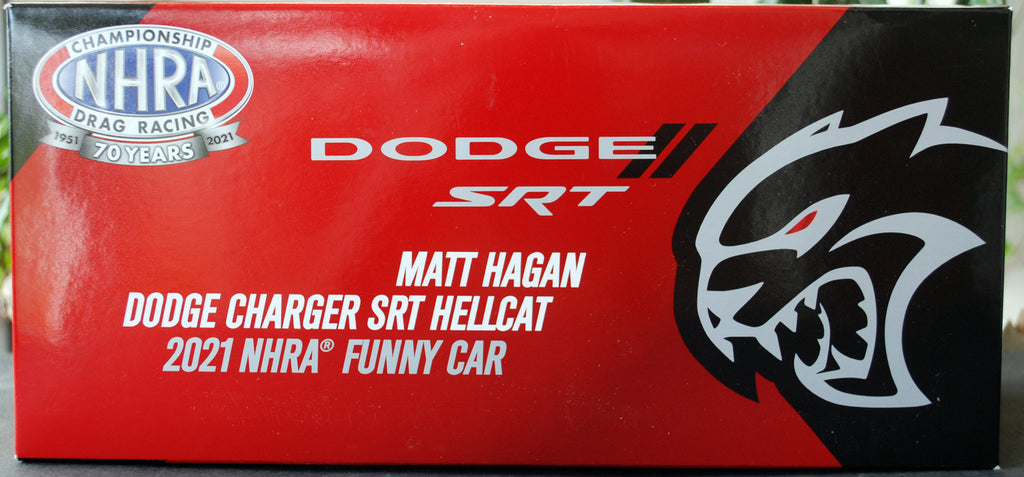 Autoworld AWN002 2021 Dodge Charger SRT Hellcat  NHRA Funny Car 1:24