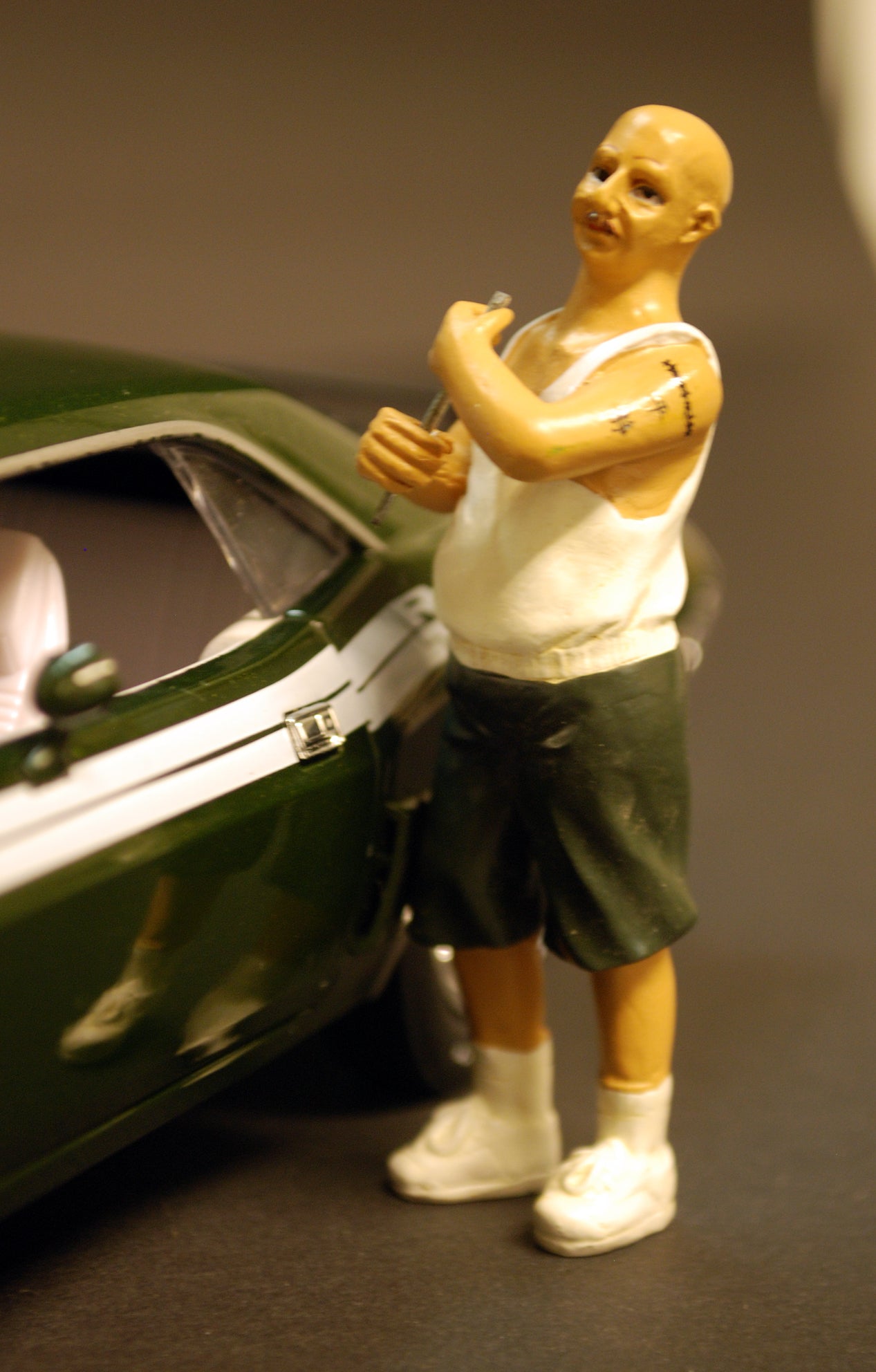 23816 American Diorama Autoknacker Autodieb I Jesus, 1:24