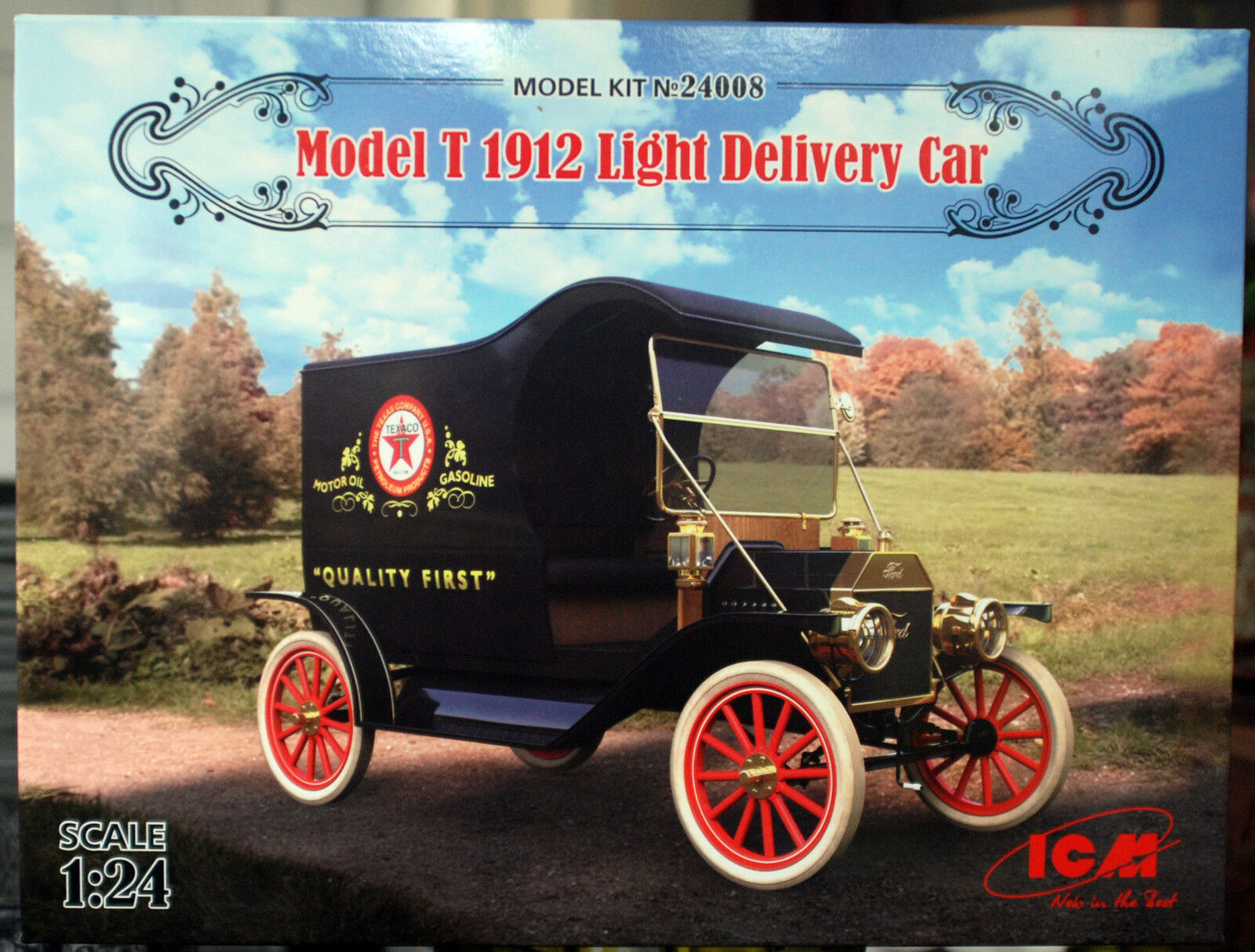 ICM 24008 1912  Ford Model T Light Delivery Car 1:24