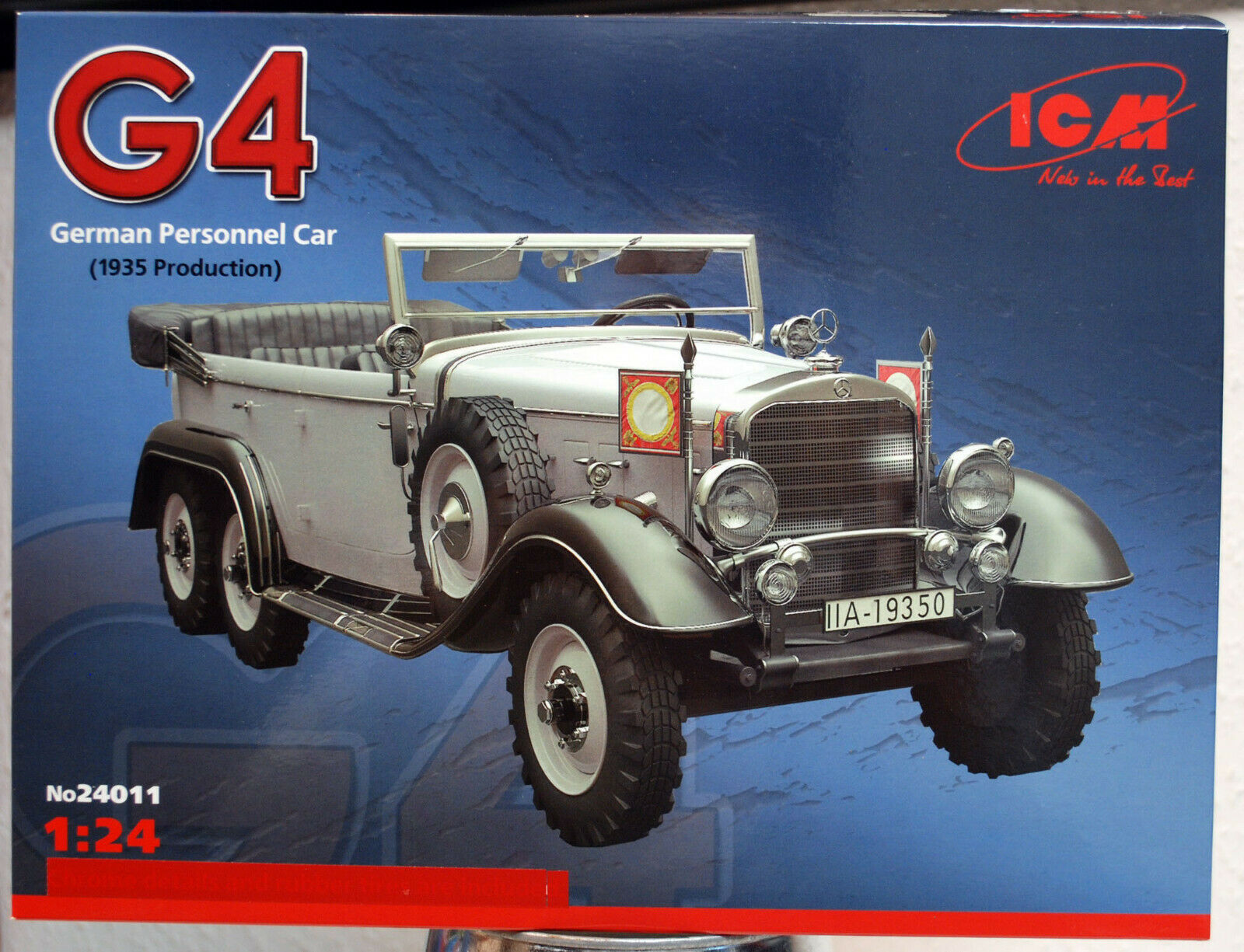 1935 Mercedes G 4 1:24 ICM 24011