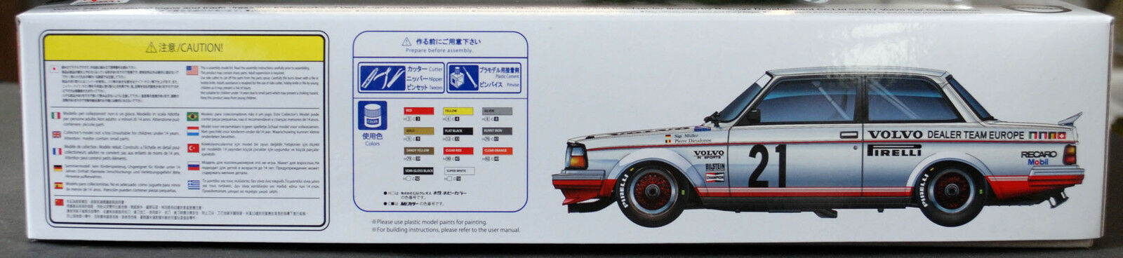Aoshima Beemax 098257/ 24012 1986 Volvo 240 Turbo 1:24 #16