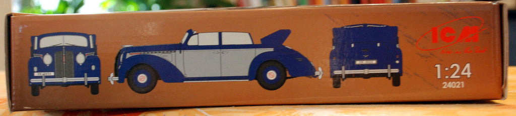 1939 Opel Admiral Cabriolet 1:24 ICM 24021