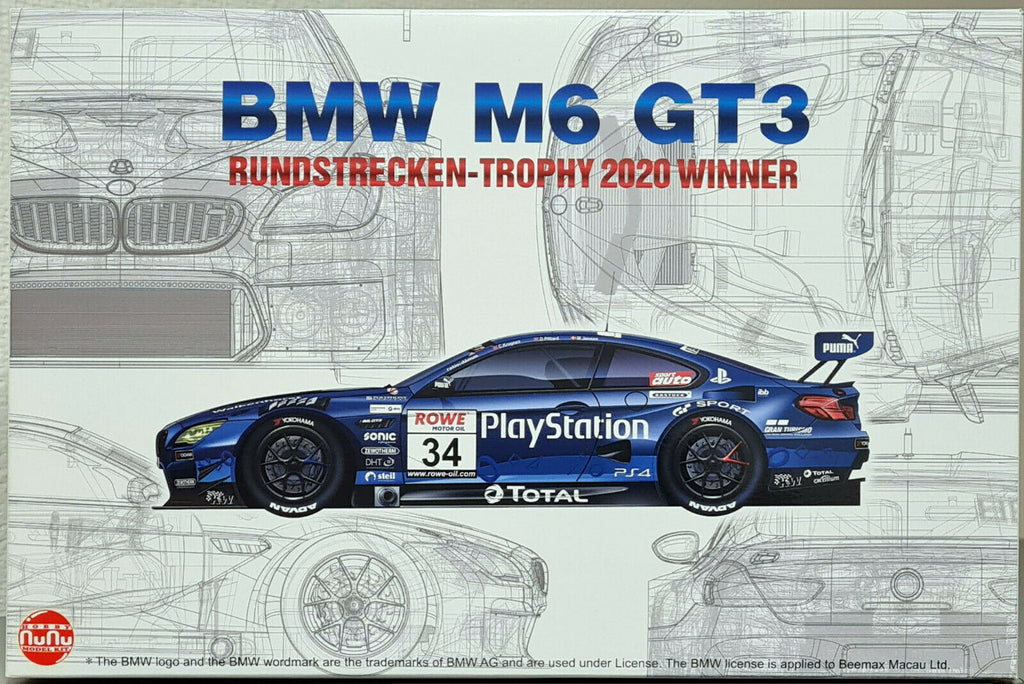 NuNu 24027 2020 BMW M 6 GT 3 Nürburgring # 34 Walkenhorst Racing 1:24