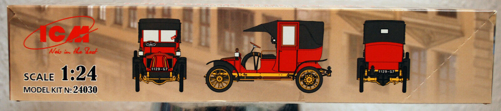 1910 Renault Type AG Paris Taxi 1:24  ICM 24030