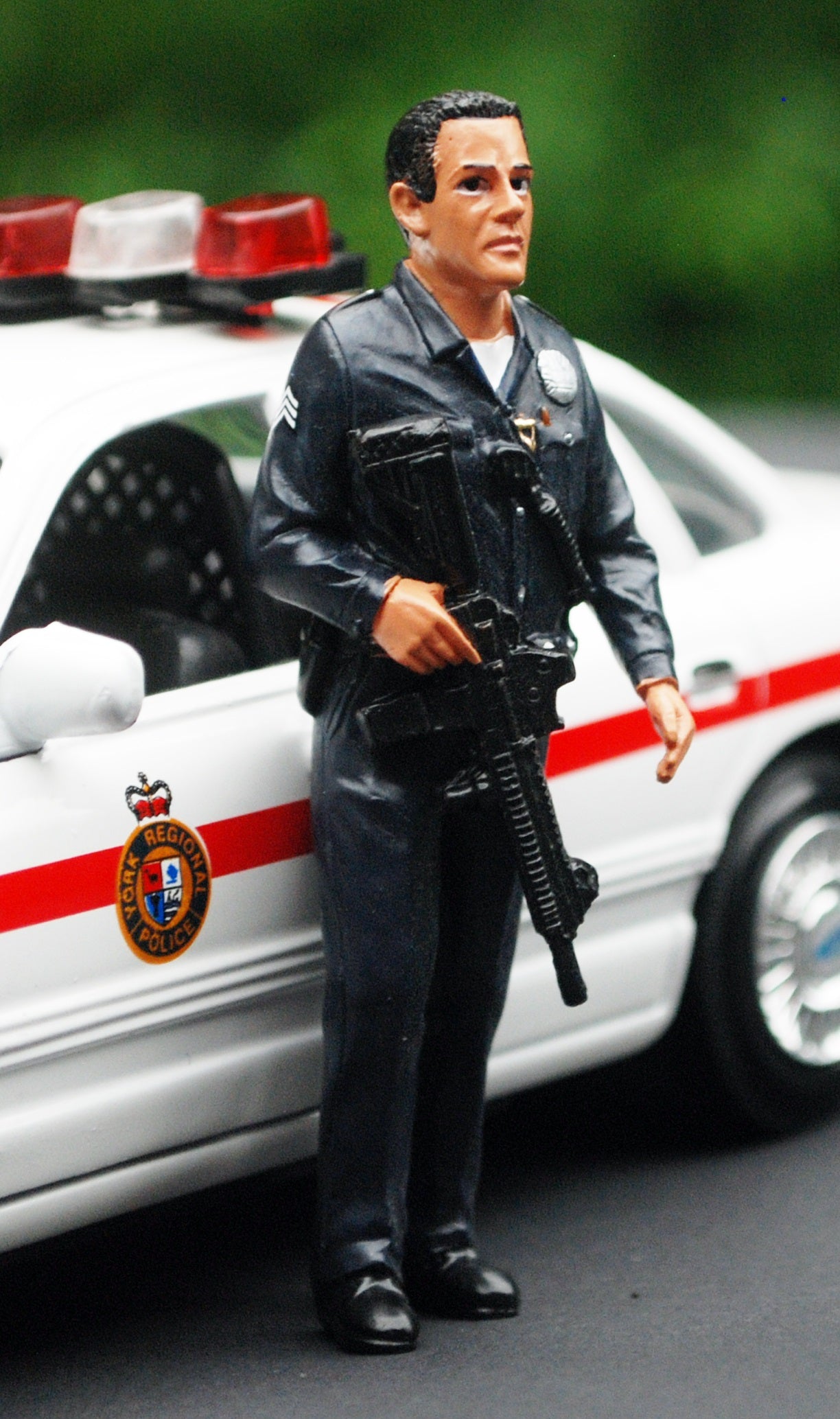 24031B American Diorama Police Officer Set of 4 1:24