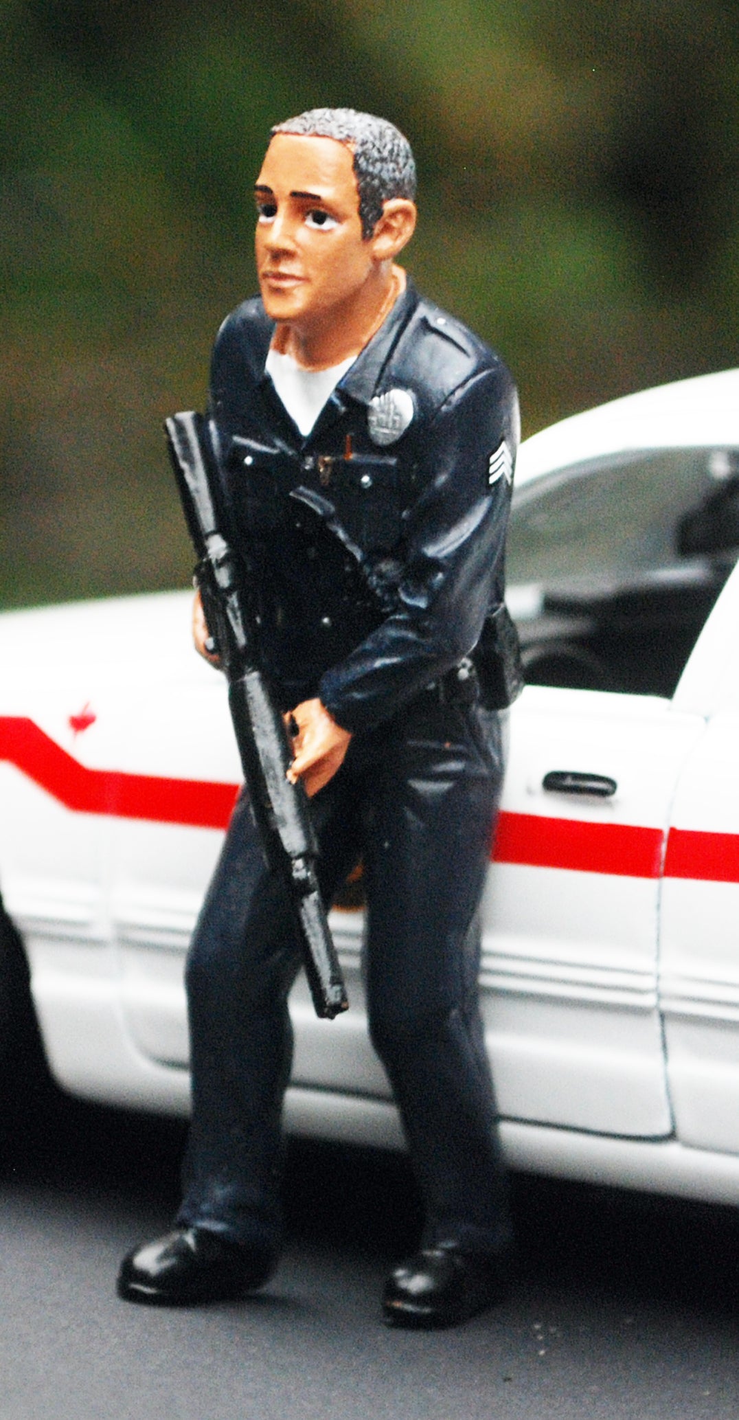 24031B American Diorama Police Officer Set of 4 1:24