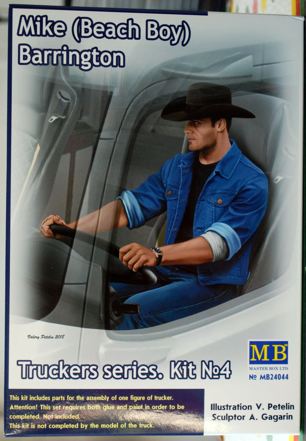 24044 Master Box Trucker Series Mike (Beach Boy) Barrington 1:24 neu 2018