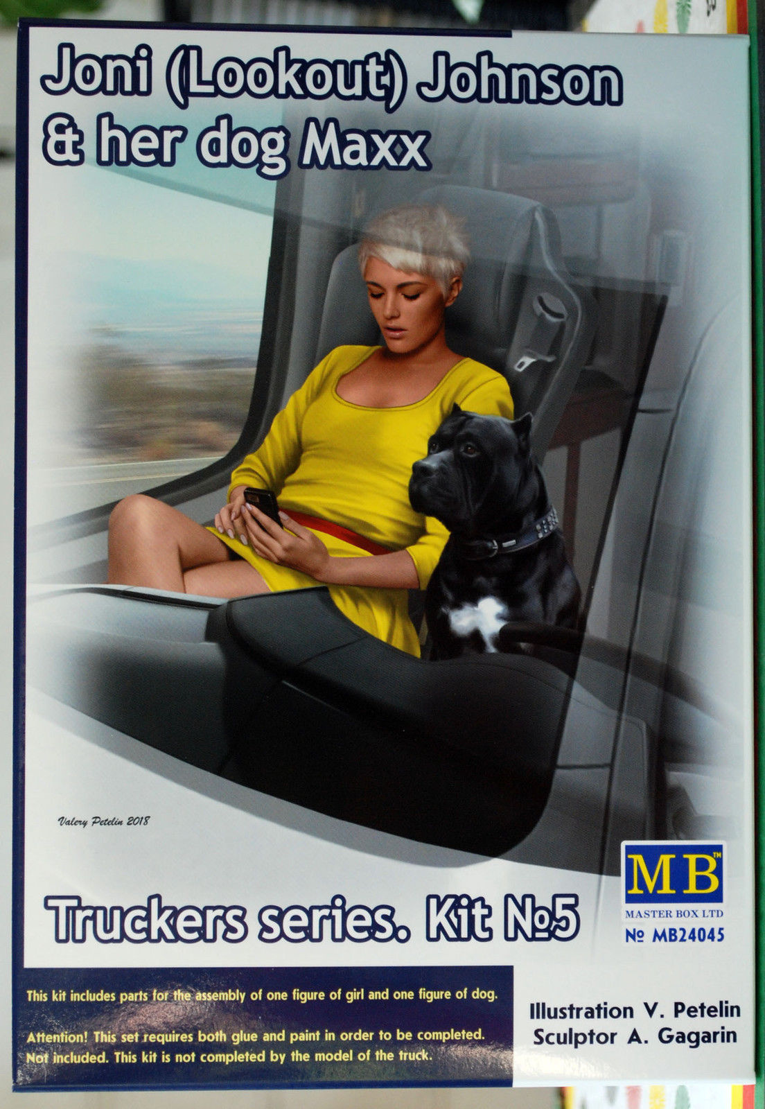 24044B Master Box Trucker Ser. Mike Joni & Kitty set of 3 alle 3 1:24 neu 2018