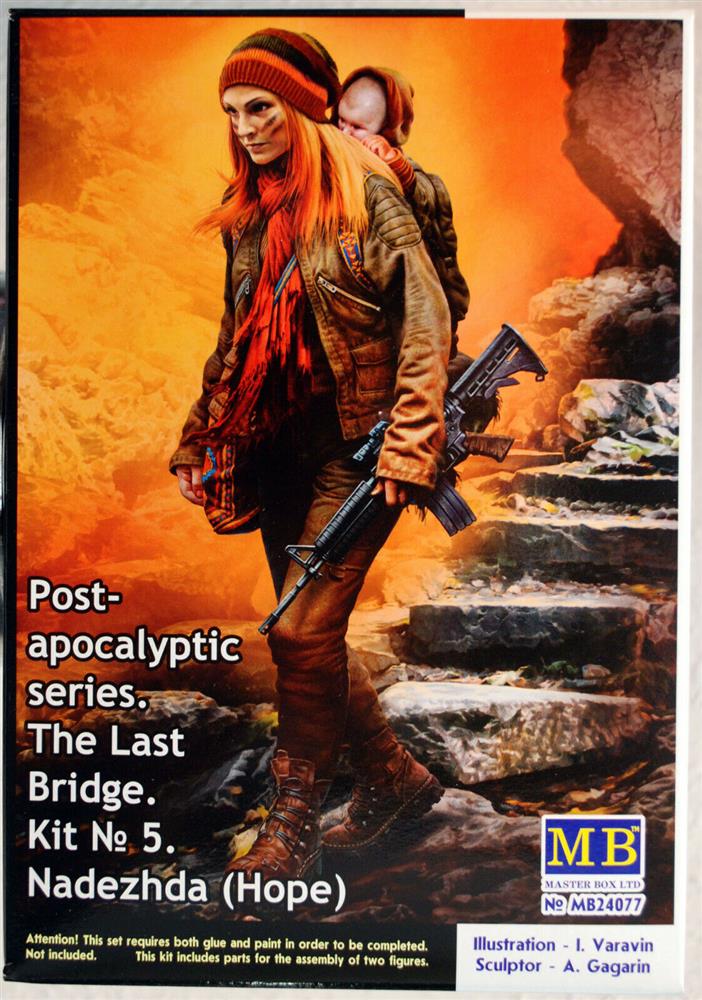 Master Box Post-apocalyptic series The last Bridge Nadezhda (Hope) 1:24