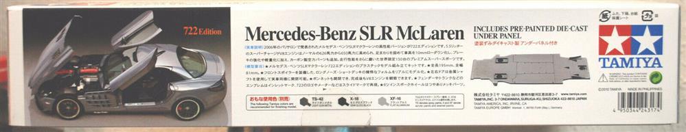 Tamiya 24317 2006 Mercedes Benz McLaren SLR 722 (Baureihe 199) 1:24