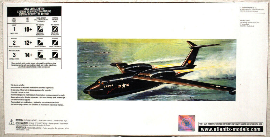 Martin P-6M Seamaster Seaplane 1:136  Atlantis 244