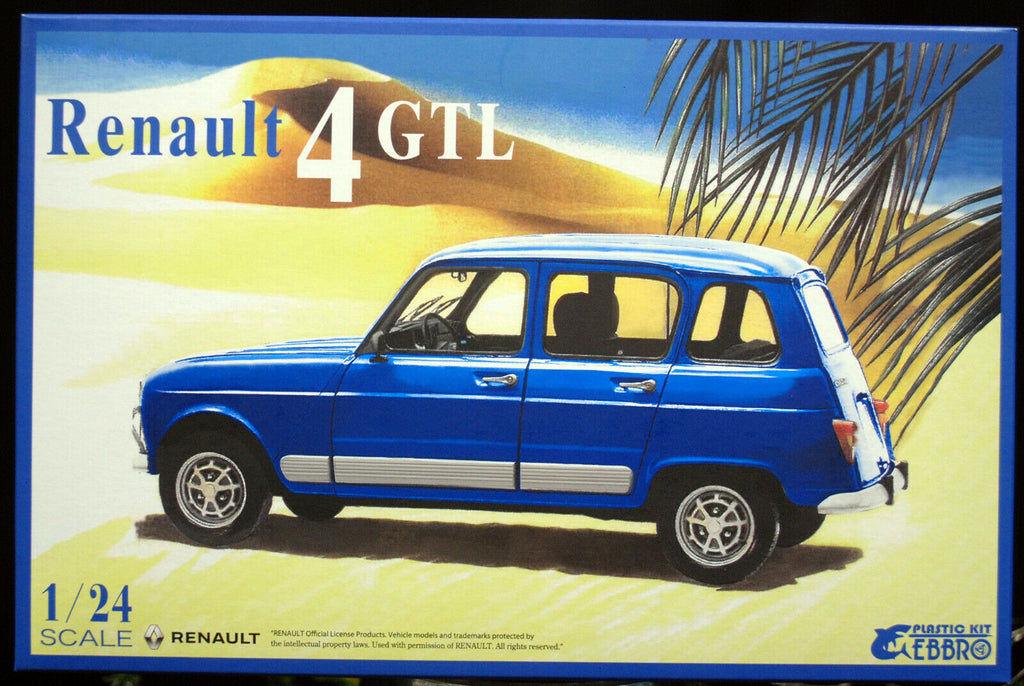 Ebbro 25011 1979 Renault 4 GTL 1:24