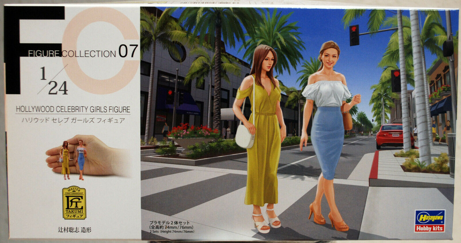 29107 Hasegawa Hollywood Celebrities 2 Mädels modern 1:24
