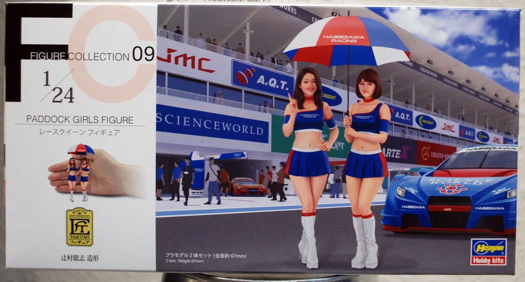 29109 Hasegawa Paddock Girls Figures 2 Mädels 1:24