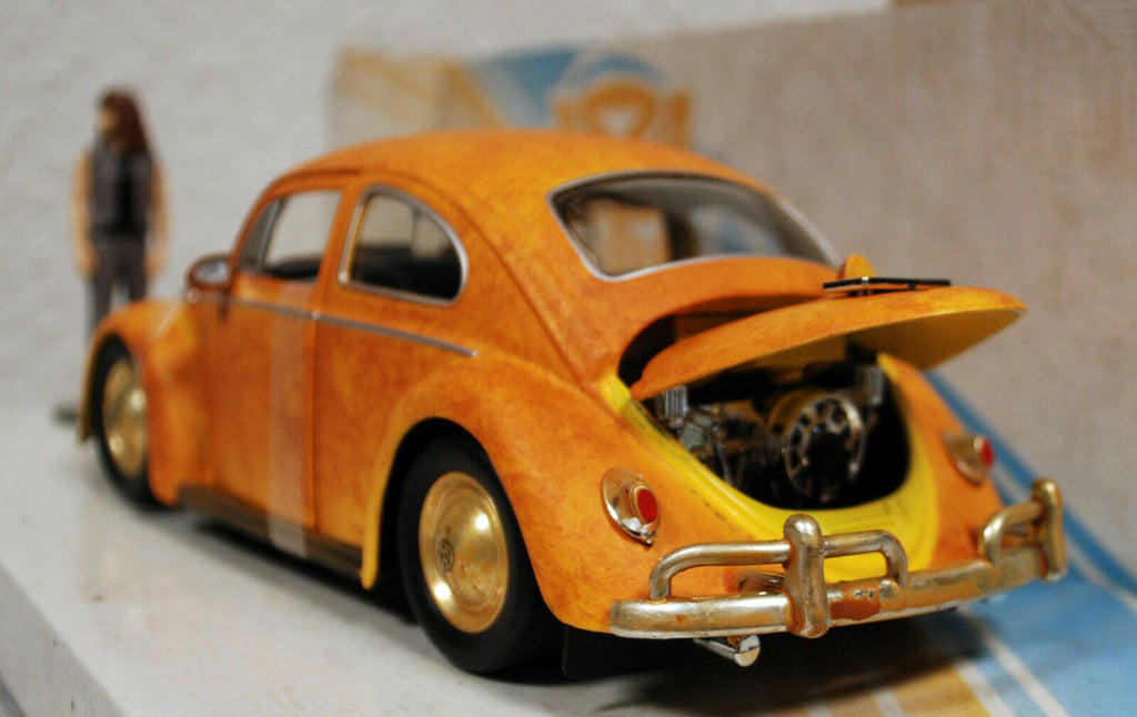 Jada Toys 30114 VW Beetle Käfer w. Charlie Figure 1:24 Transformers Bumble Bee