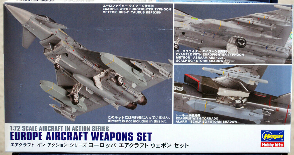 Hasegawa 35115 Europe Aircraft Weapons Set Flugzeug Deck 1:72