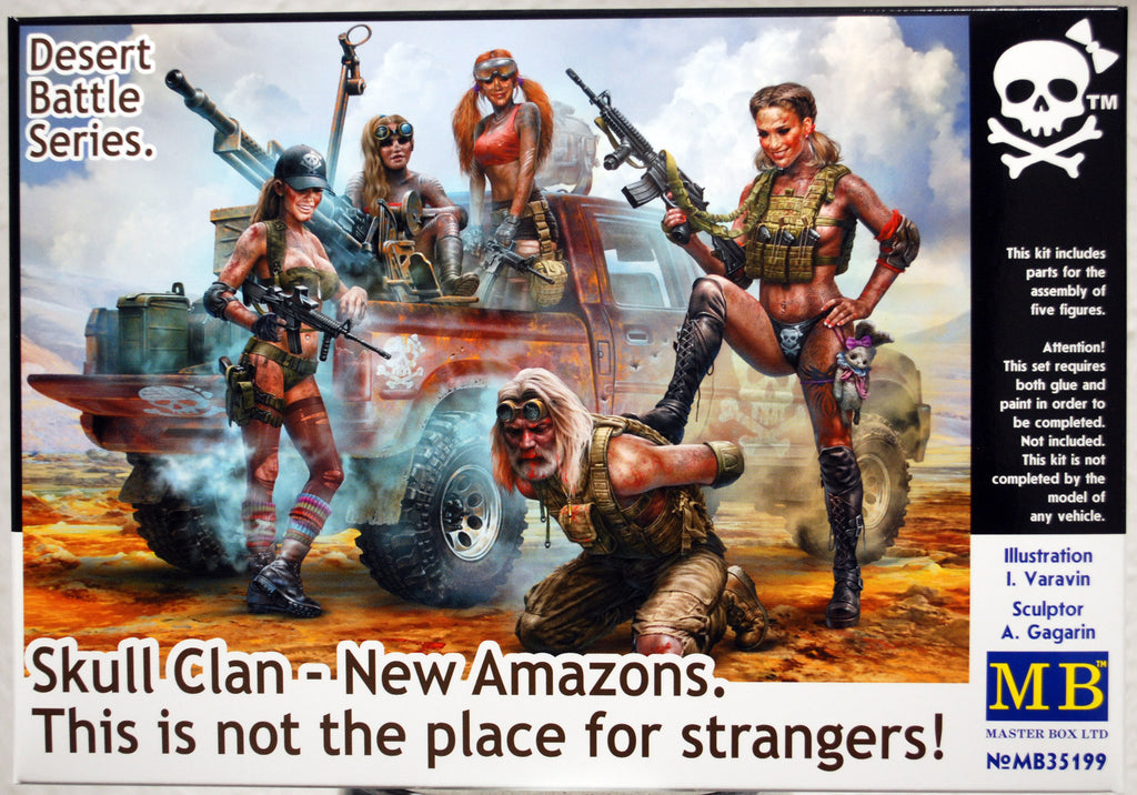 35199 Master Box Skull Clan New Amazons This is not a place ..... 1:35