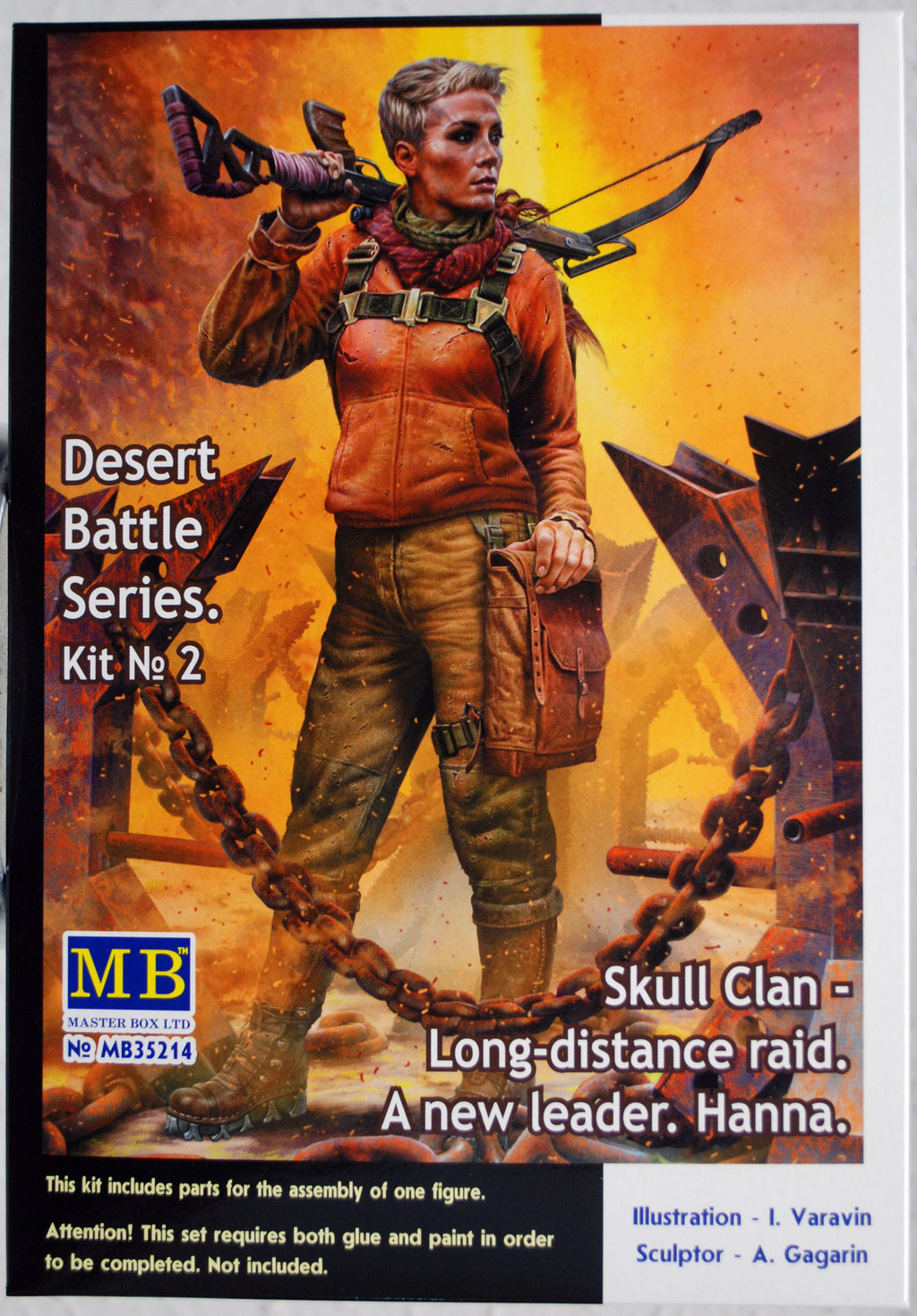 35214 Master Box Skull Clan Long-distance raid A new leader, Hanna 1:35