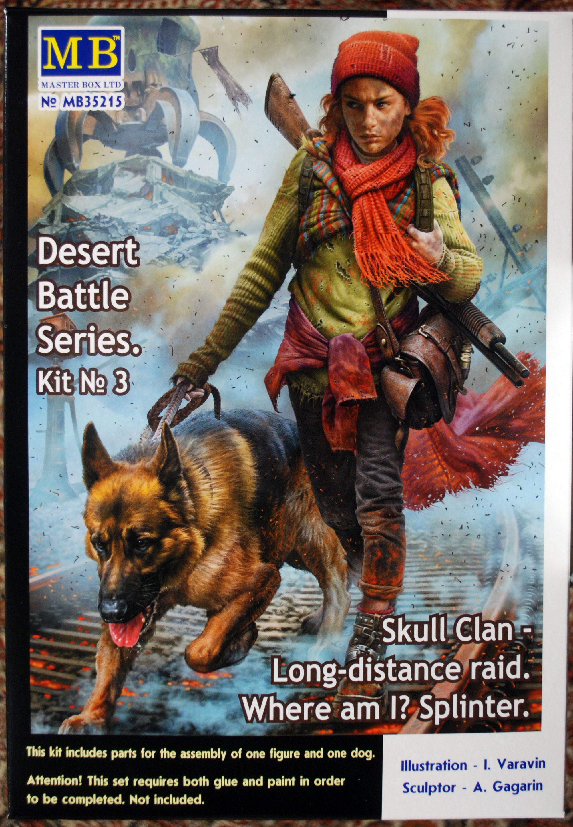 35215 Master Box Skull Clan Long-distance raid Where Am I? Splinter 1:35