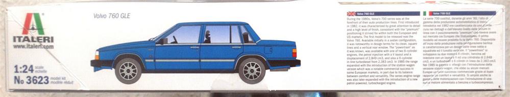 Italeri 3623 1982 Volvo 760 GLE 1:24 wieder neu 2021