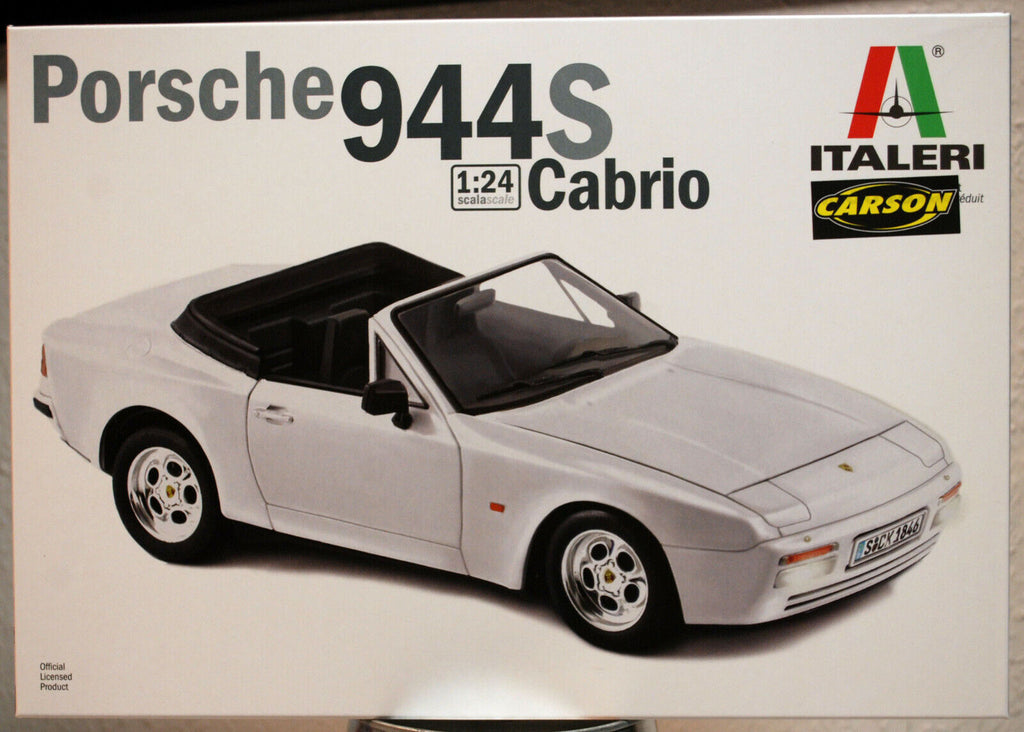 1986 Porsche 944 S Cabriolet 1:24 Italeri 3646