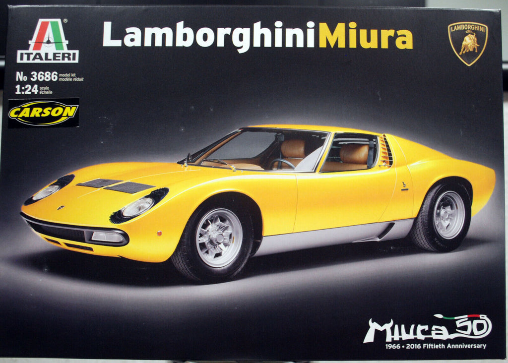 1966 Lamborghini Miura / Jota 50th. anniversary Italeri 3686 1:24