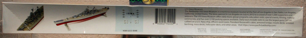 Atlantis 369 USS Iowa BB-61 Schlachtschiff Iowa Klasse 1:535