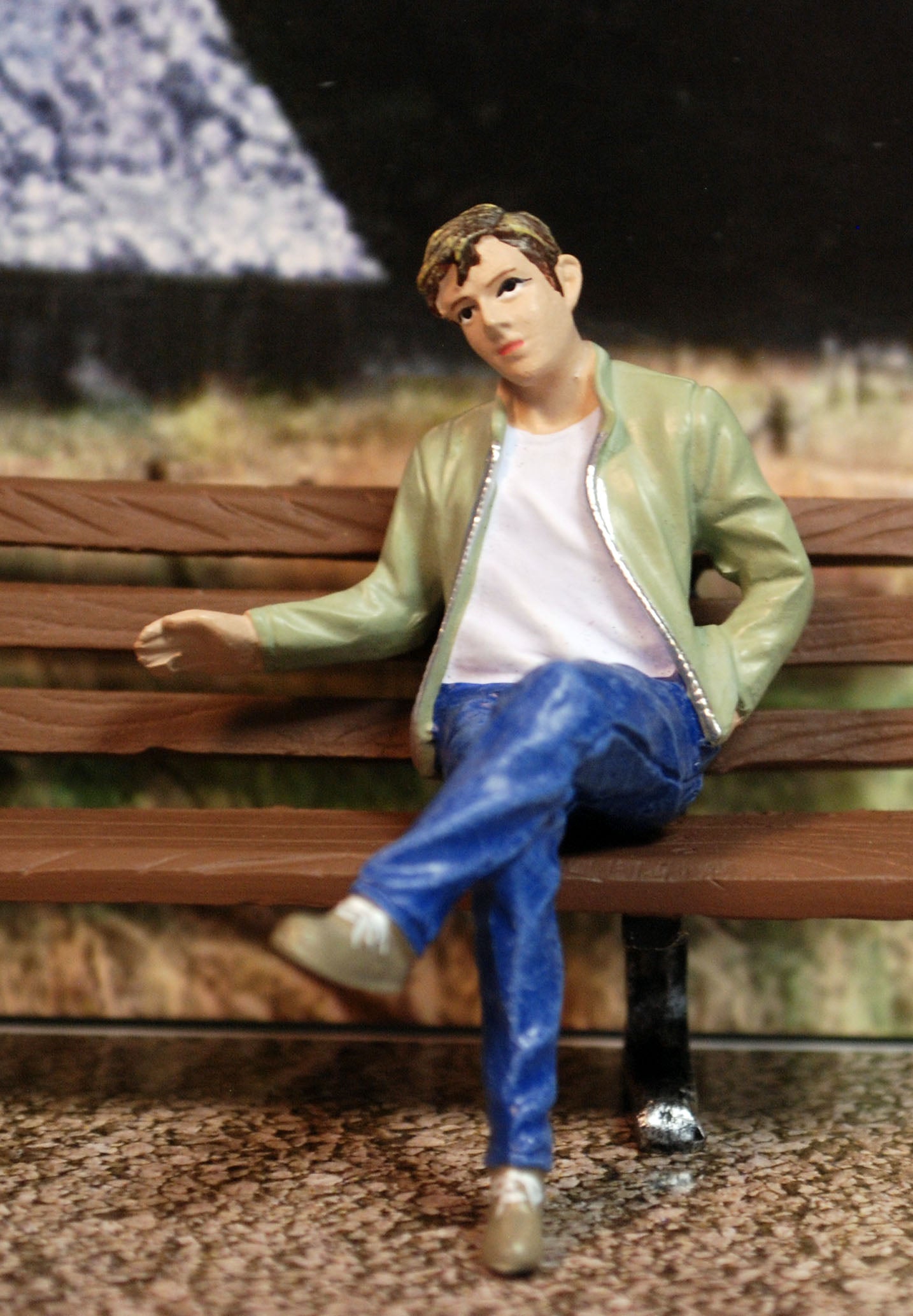 38330 American Diorama Sitting Lovers I 1:24 neu 2020
