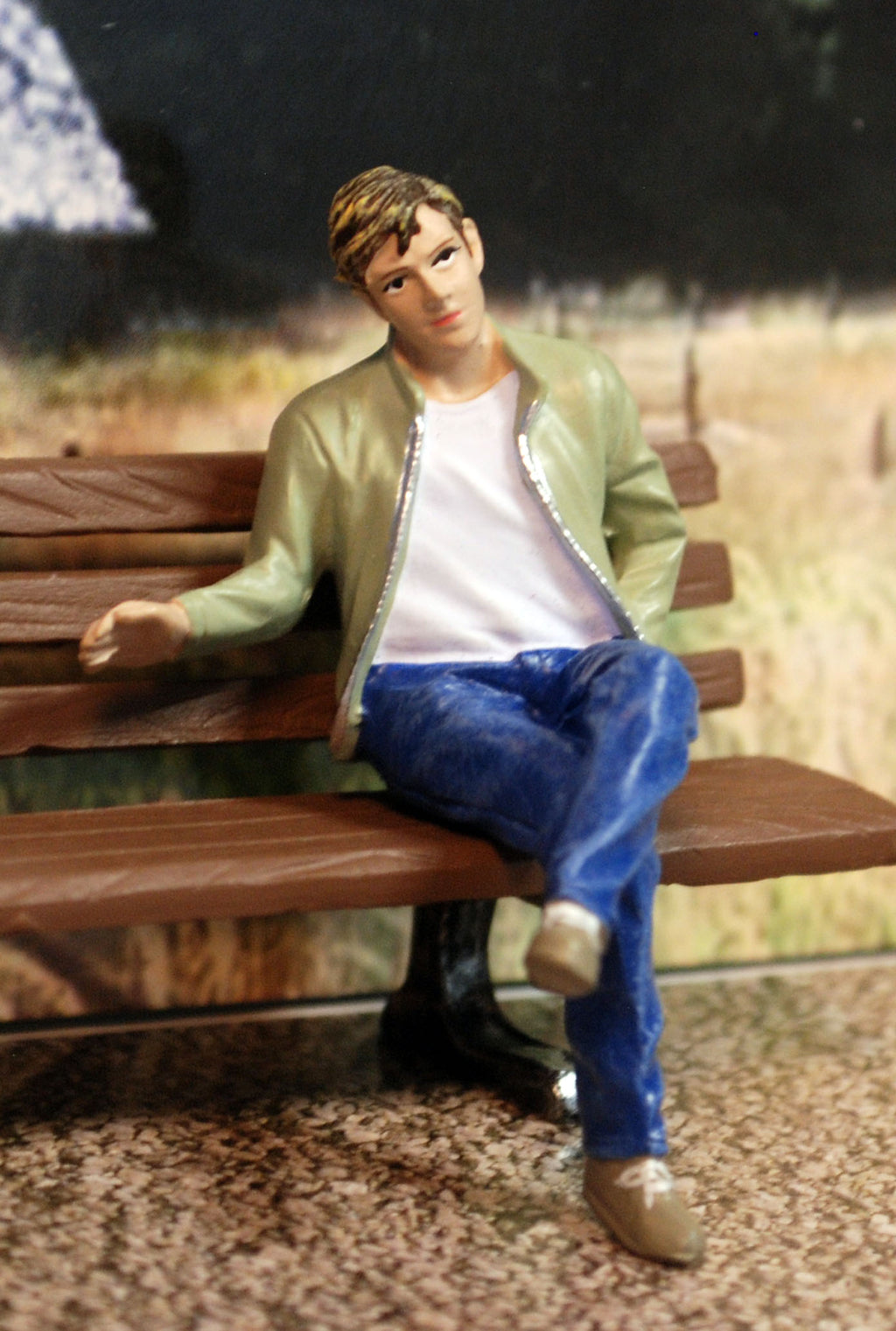38330 American Diorama Sitting Lovers I 1:24 neu 2020