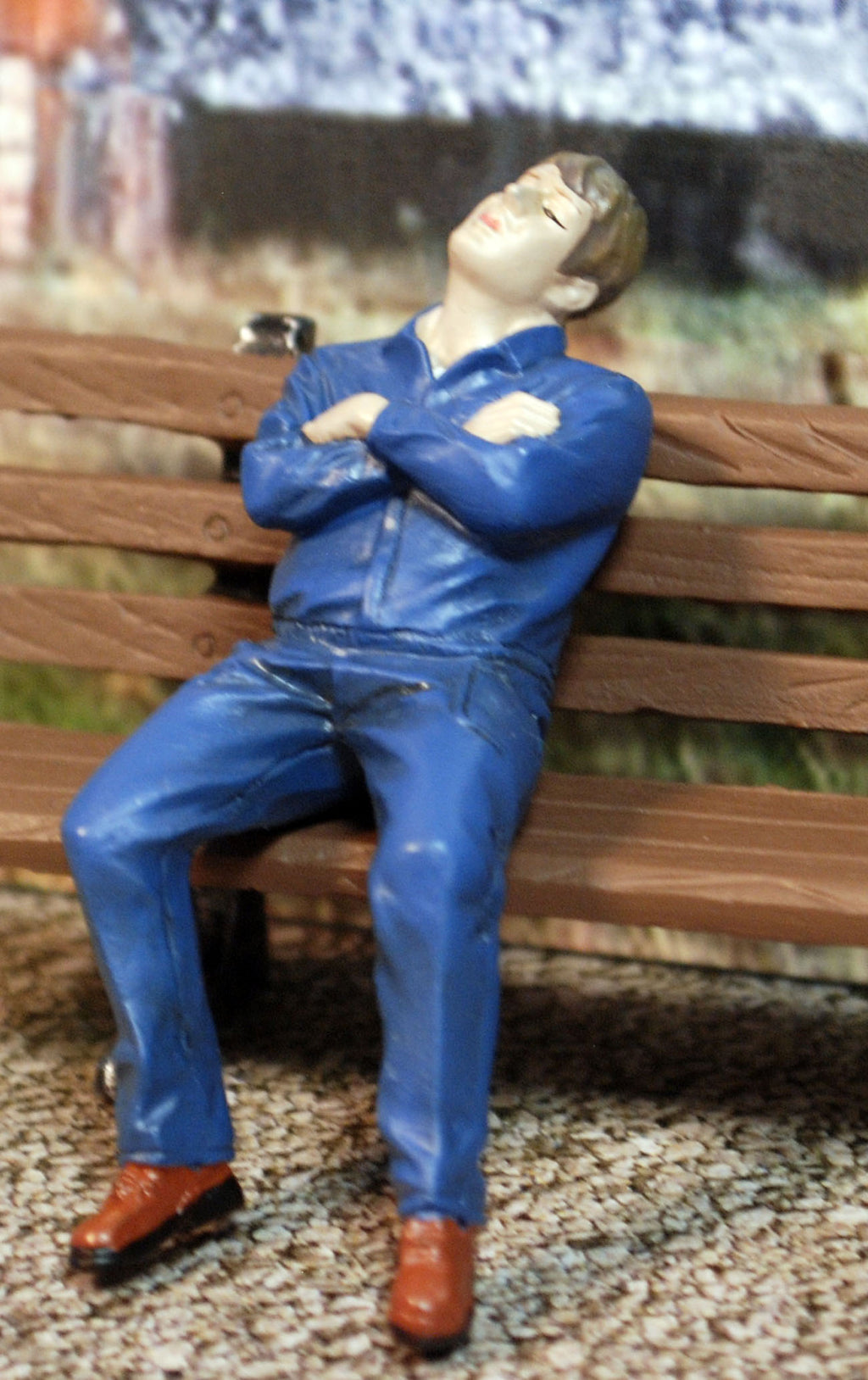 38332B American Diorama Sitting Mechanic Set 1:24 neu 2020