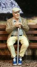38334 American Diorama Sitting Old Couple I 1:24 neu 2020