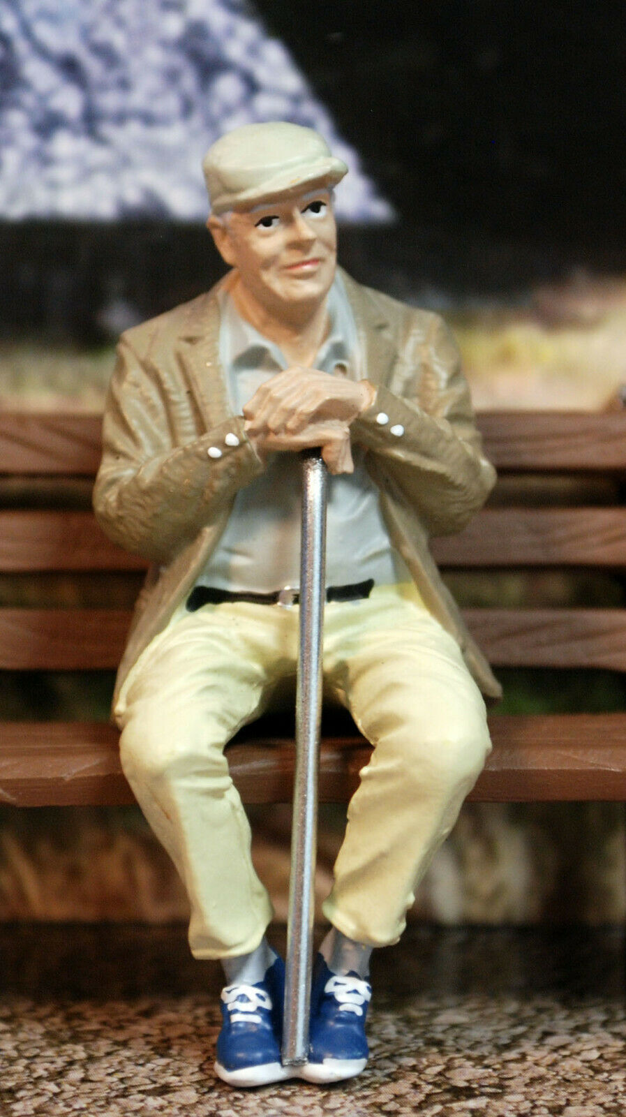 38334 American Diorama Sitting Old Couple I 1:24 neu 2020