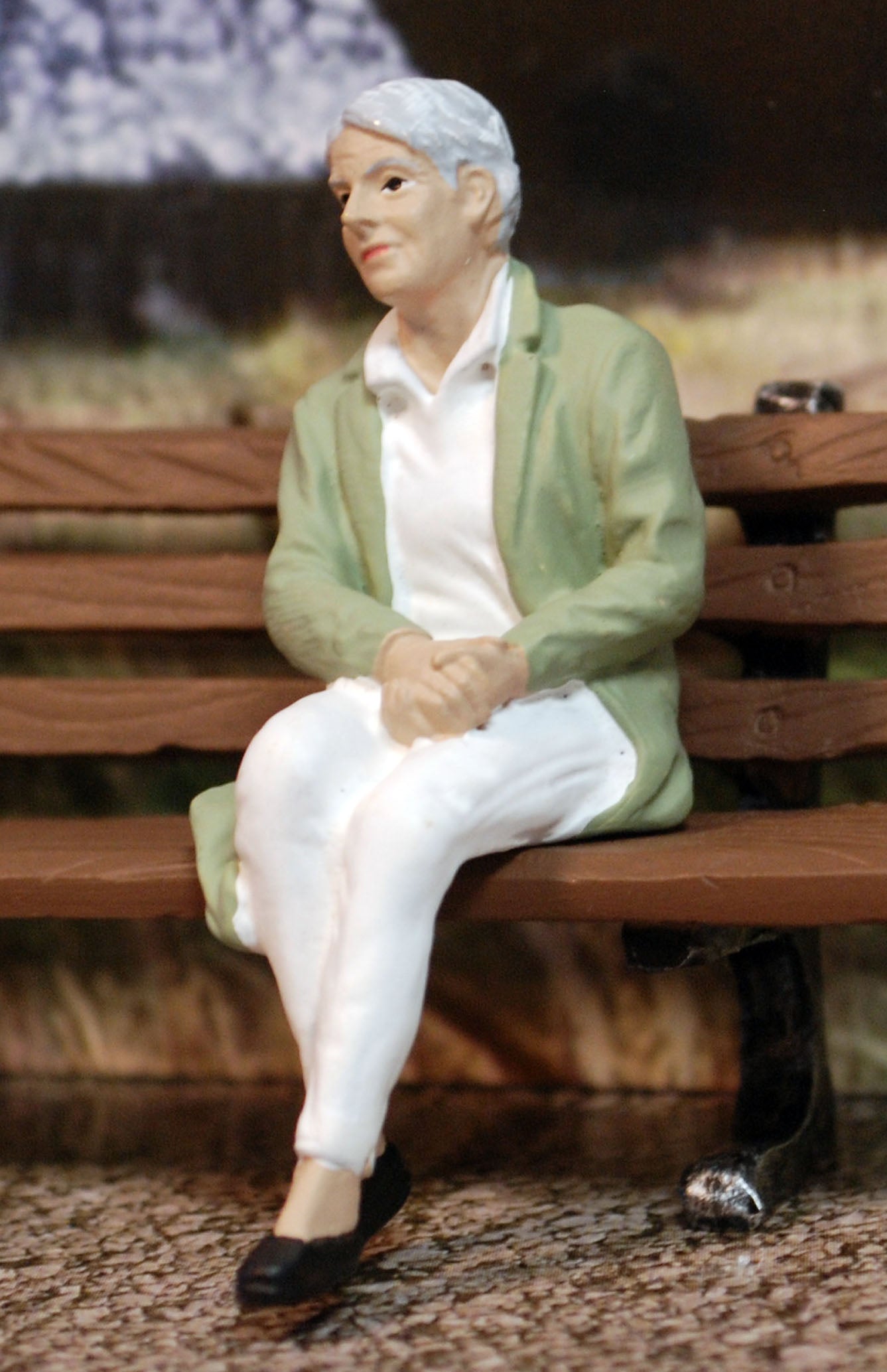38335 American Diorama Sitting Old Couple II 1:24 neu 2020