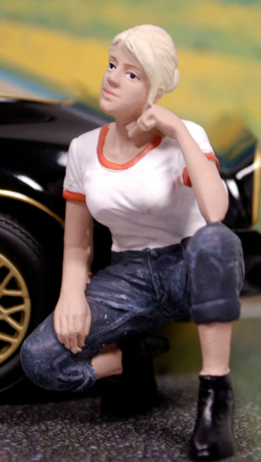 38337 American Diorama Car Girls in Tees Michelle 1:24 neu 2020