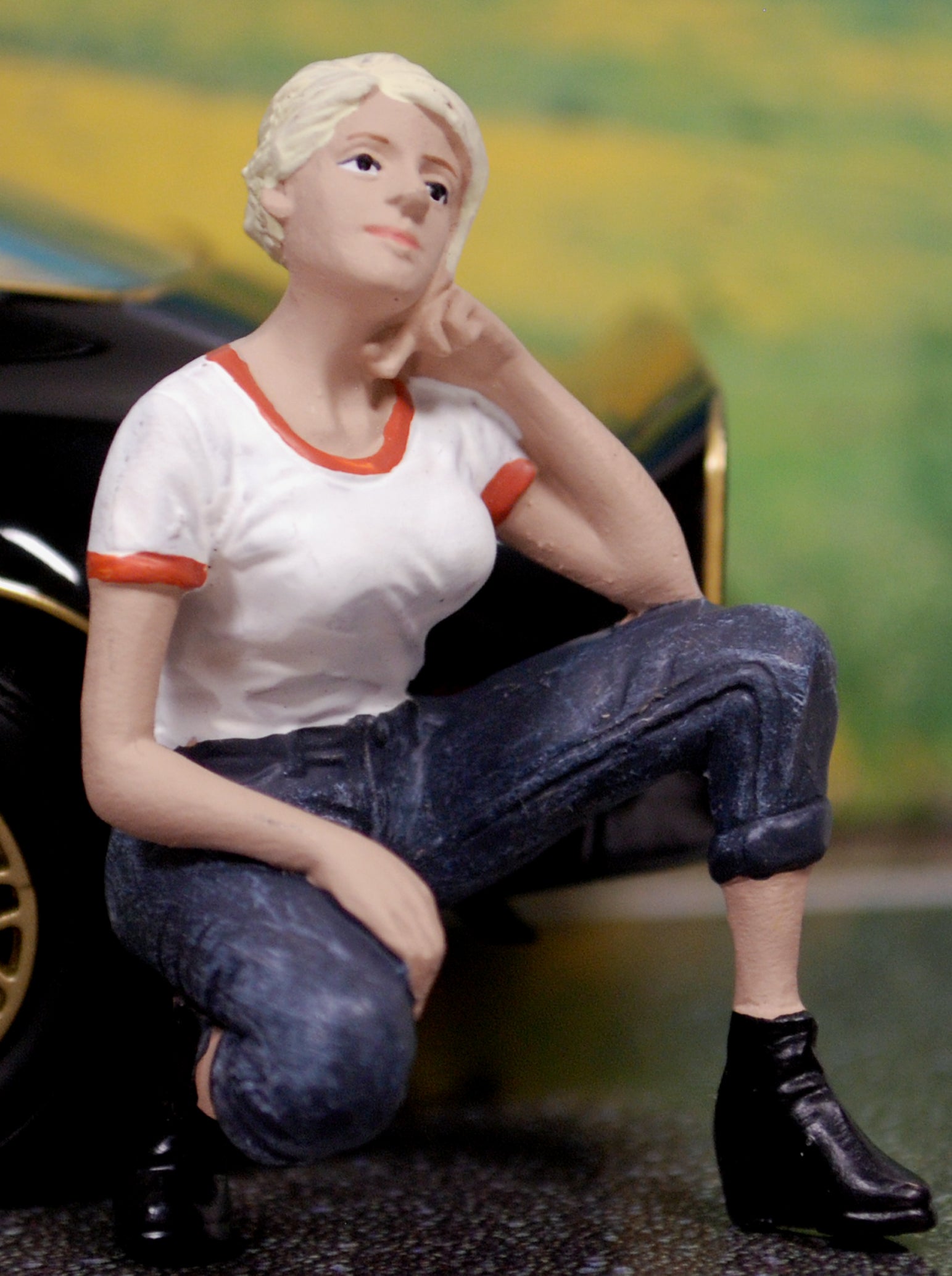 38337 American Diorama Car Girls in Tees Michelle 1:24 neu 2020