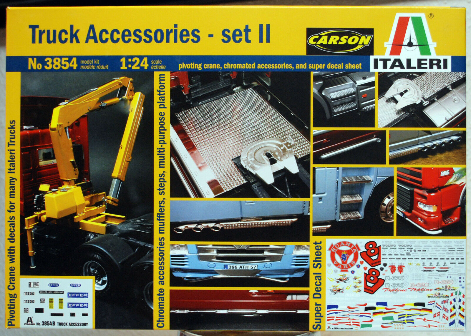 3854 Italeri Truck Accessories Set II LKW Zubehör  1:24