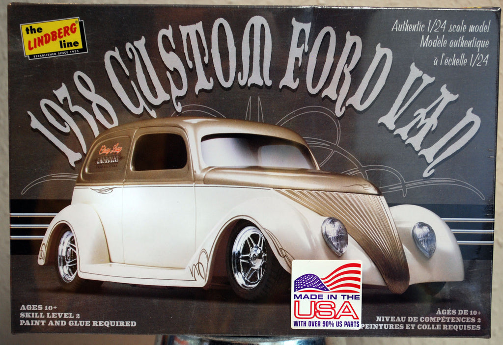1938 Ford Custom Van 1:24 Lindberg 114