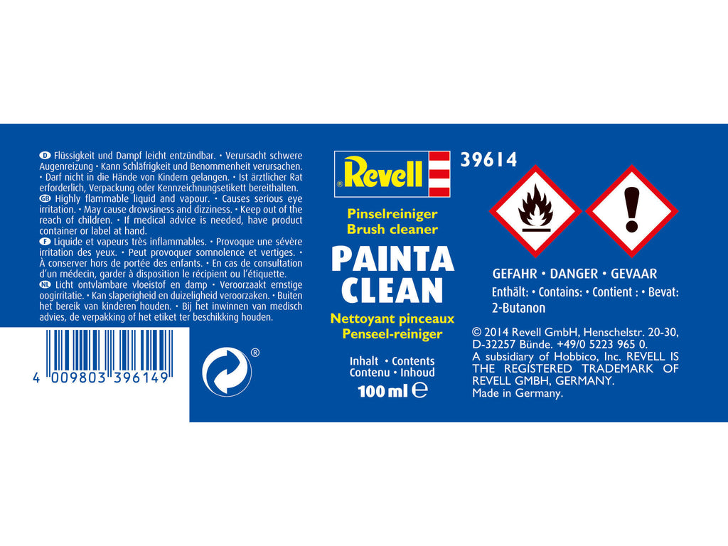 Revell Color Painta Clean 100 ml Modellbau Pinselreiniger 39614